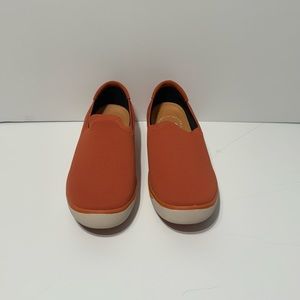 Vessi Boardwalk Slip-On Sneaker Rhubarb Red Size W09 Brand New